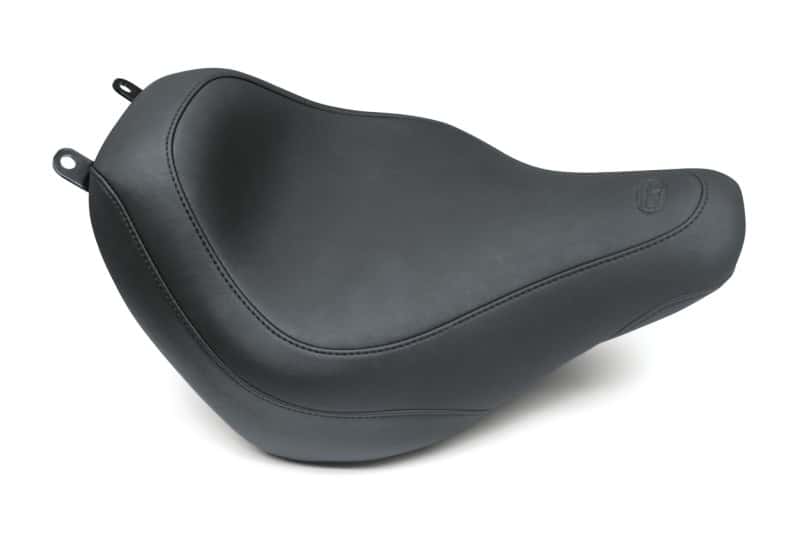 Mustang Motorcycle — Mustang 18-21 Harley Heritage Classic & Deluxe Wide Tripper Solo Seat - Black - view 1