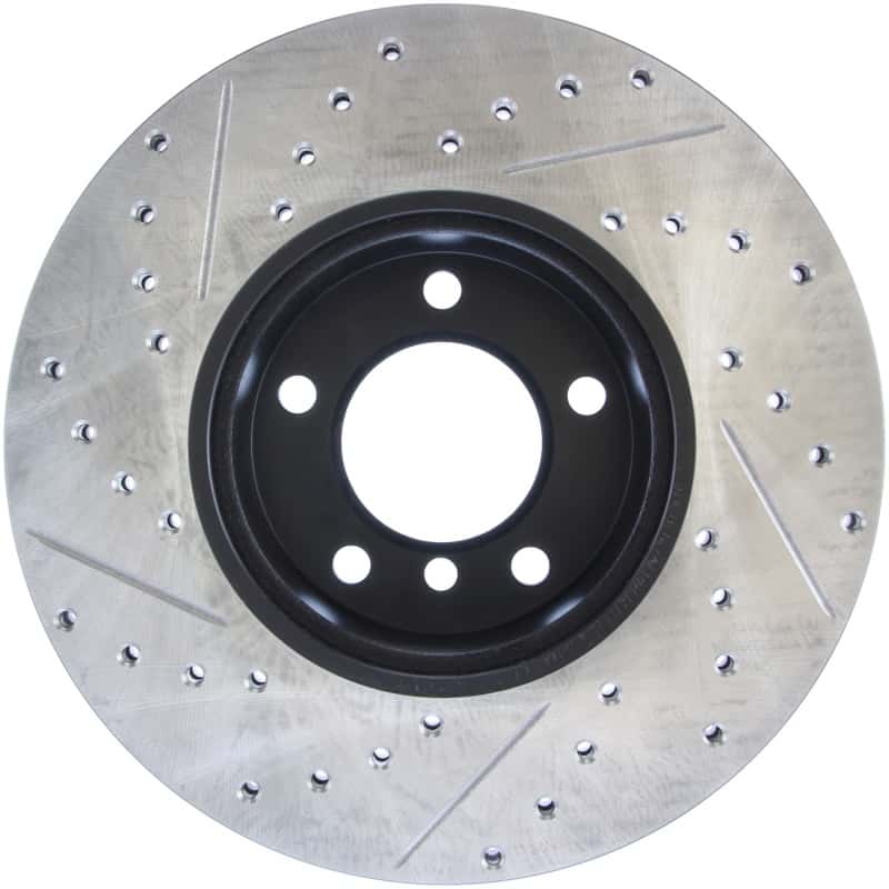 Stoptech — StopTech 9/07-09 BMW 328 Slotted & Drilled Left Front Rotor
Disc Brake Rotor
Slot/Drill Rotor - view 2