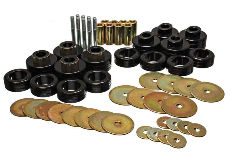 Energy Suspension — Energy Suspension Cab Mount Set - Club Cab - Black
BodyMntBshKt - view 3