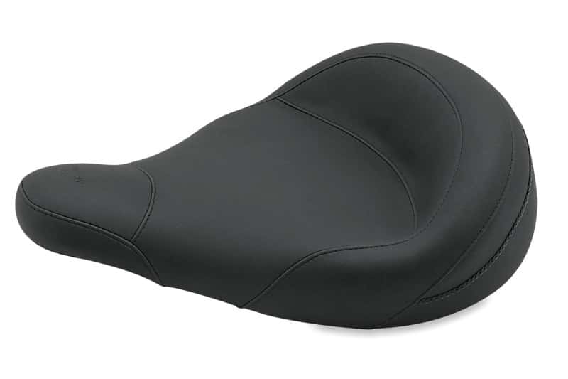 Mustang Motorcycle — Mustang 83-21 Harley Electra Glide,Rd King Police Standard Touring Solo Seat - Black - view 1