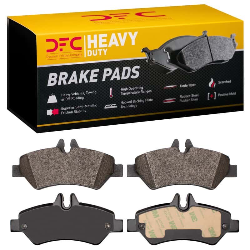 DFC — DFC 06-18 Dodge Sprinter 3500 Rear Heavy Duty Pads - Semi Metallic
DFC Brake Pad Set - view 1