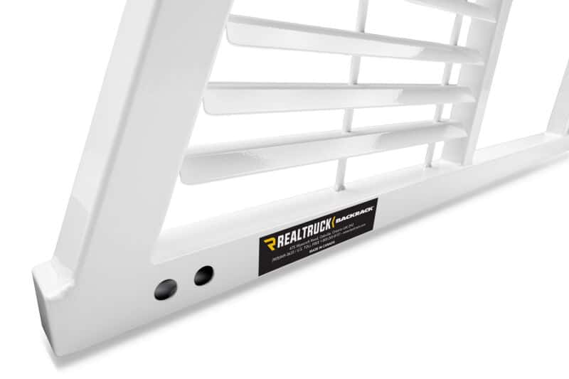 BackRack — BackRack 17-20 Ford F-250/350/450 SD Louvered Rack Frame ONLY (Req. HW) - White
Louvered Rack Frame - view 3