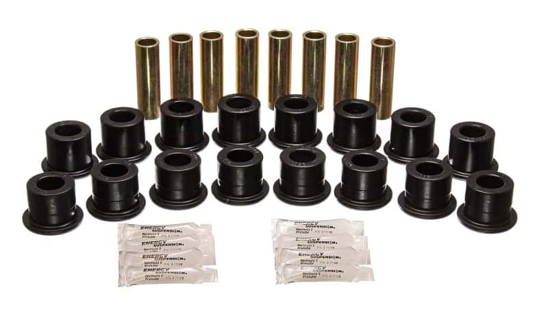 Energy Suspension — Energy Suspension 94-06 Hummer H1 Black Front & Rear End Control Arm Bushing Set
CntrlArmBshngKt - view 1