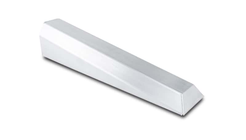 Vibrant — Vibrant I/C End Tank 4.5in Wide 22in Long 3in Tall Use w/ Vertical I/C Core 12853 - 5052 Aluminum
Vert.I/CEndTank4.5"W
TChrgrIcooler - view 2