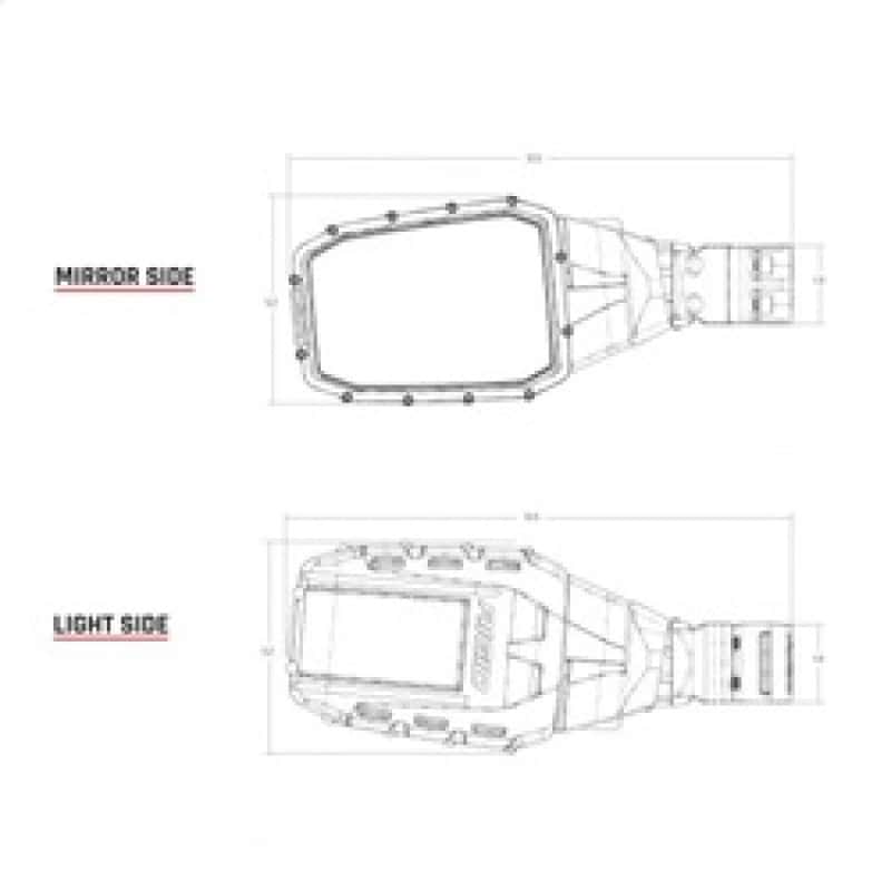 Rigid Industries — Rigid Industries Reflect Lamp Set
LED MIRROR LIGHT - view 5