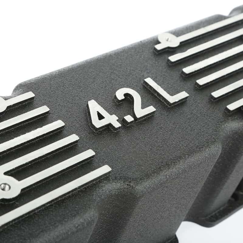 OMIX — Omix Black Aluminum Valve Cover Kit 4.2L 81-86 CJ - view 4