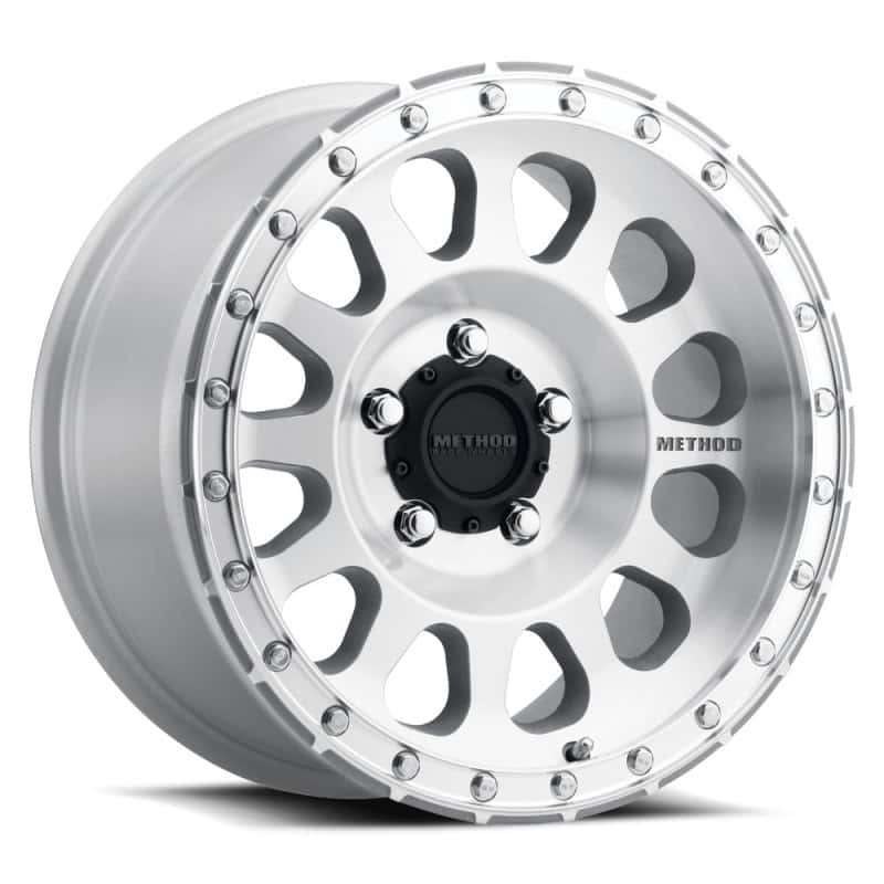 Method Wheels — Method MR315 17x8.5 0mm Offset 5x150 110.5mm CB Machined/Clear Coat Wheel - view 1