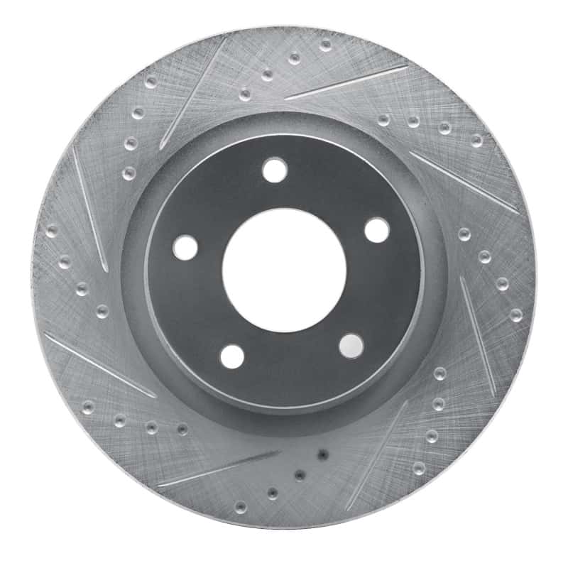 R1 Concepts — R1 07-25 Chrysler SEBRING Front Left Drilled & Slotted Silver Brake Rotor
R1 Brake Rotor Drill - view 1
