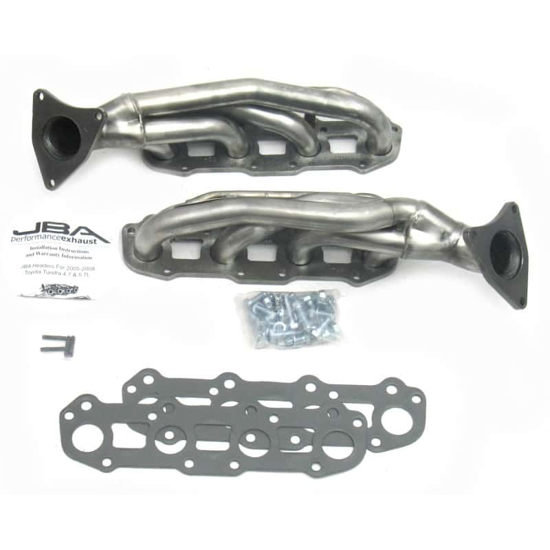 JBA — JBA 07-09 Toyota 4.7L V8 1-1/2in Primary Raw 409SS Cat4Ward Header
Exhaust Header - view 2