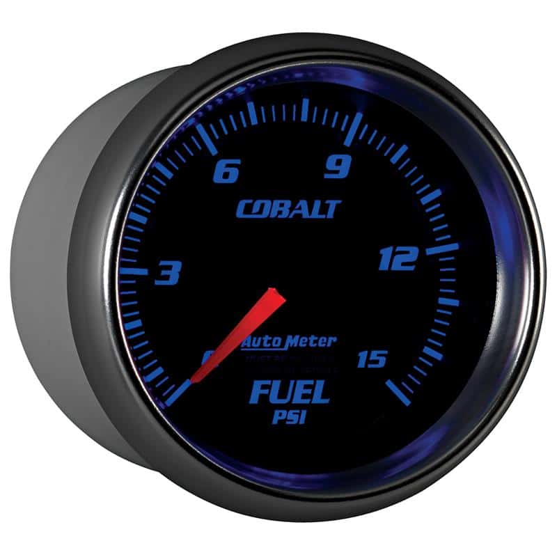 AutoMeter — Autometer Cobalt 2-5/8in Mechanical Fuel Pressure Gauge 0-15 PSI
GA 2.6" FP 15PSI M C - view 7