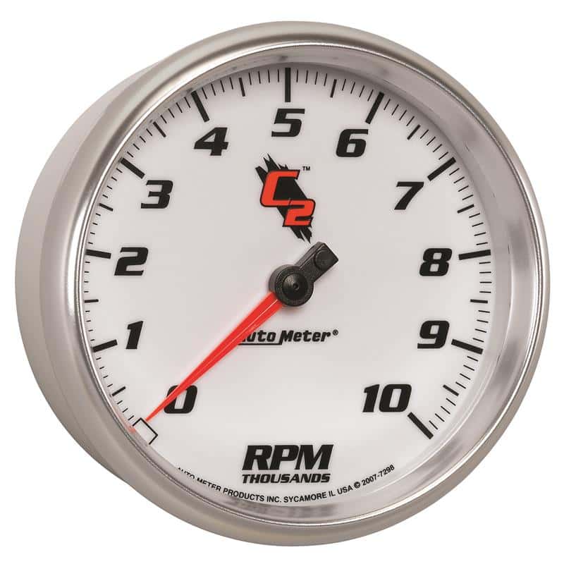 AutoMeter — Autometer C2 5 inch 10000 RPM In-Dash Tachometer
GA TACH 5" 10K C2 - view 5