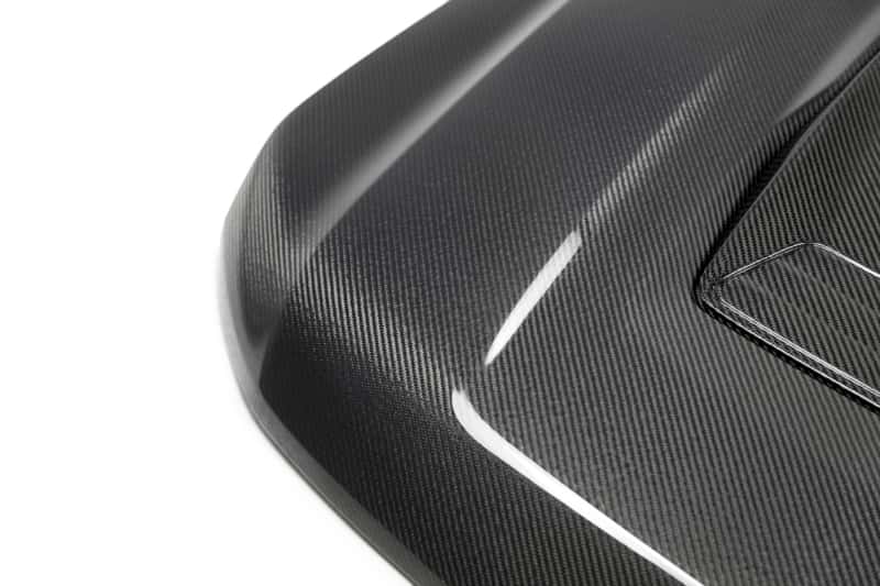 Anderson Composites — Anderson Composites 17-19 Chevrolet Colorado ZR2 Type-OE Carbon Fiber Hood - view 4