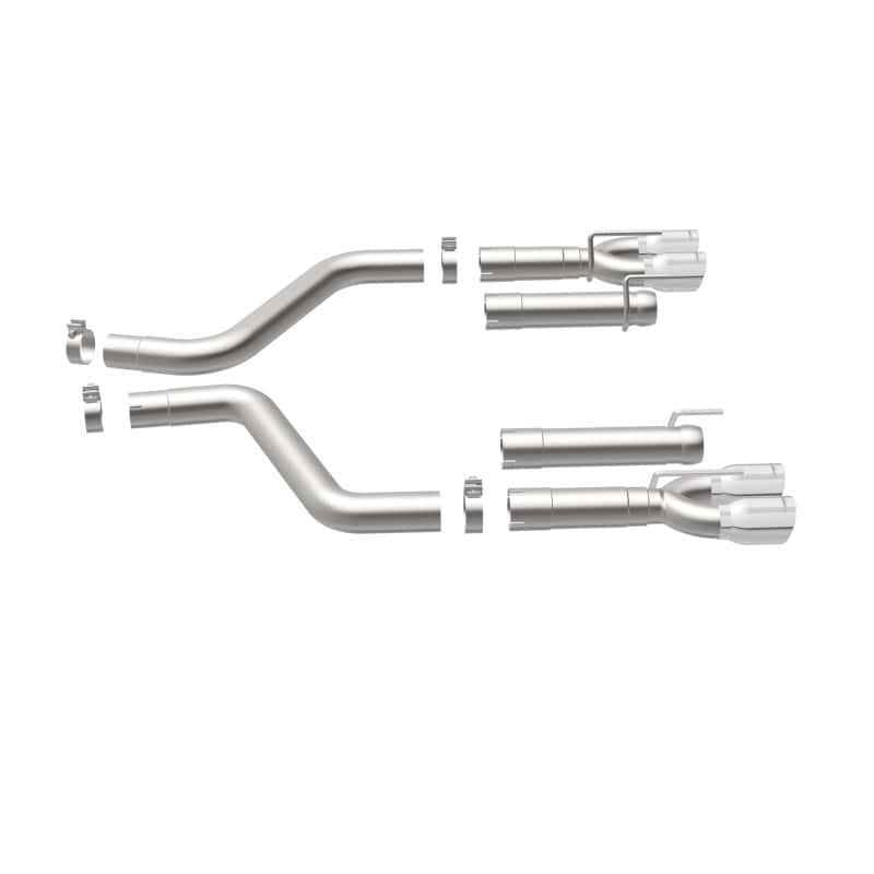 Magnaflow — MagnaFlow Axle-Back, SS, 3in, Quad Split Rear 3.5 Tips 2015 Dodge Challenger incl SRT Hellcat
Axle-Back - view 17