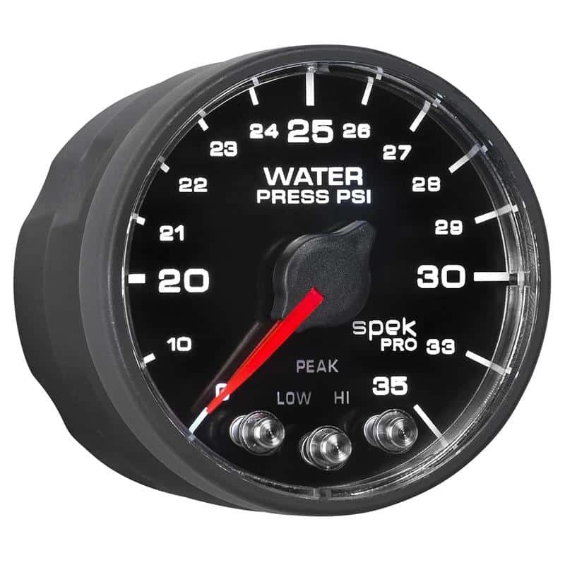 AutoMeter — Autometer Spek-Pro - Nascar 2-1/16in Water Press 0- 35 psi Bfb Sp
GA 2" WP 35 BFB SPEK - view 6