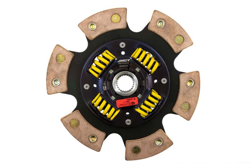 ACT — ACT 08-13 BMW 128i (E82/E88) L6-3.0L (N51/N52) 6 Pad Sprung Race Disc
Clutch Disc - view 1