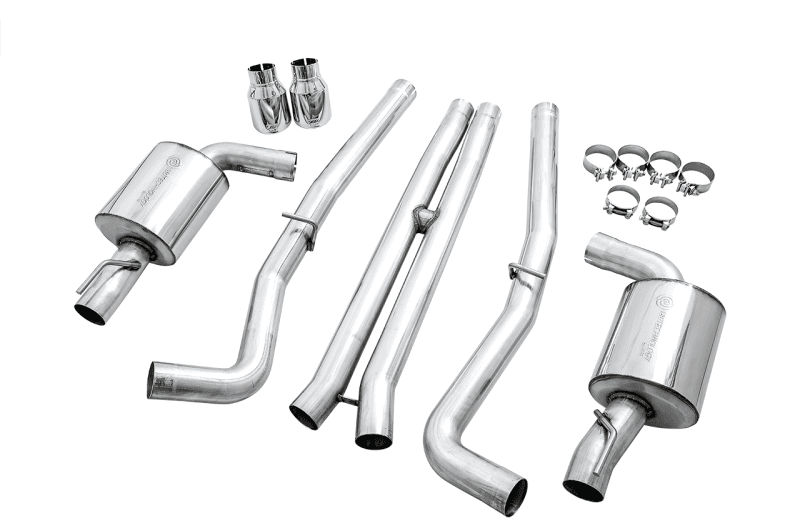 AWE Tuning — AWE Tuning 2015+ Dodge Charger 6.4L/6.2L SC Non-Resonated Touring Edition Exhaust - Silver Tips
Touring Exhaust - view 6