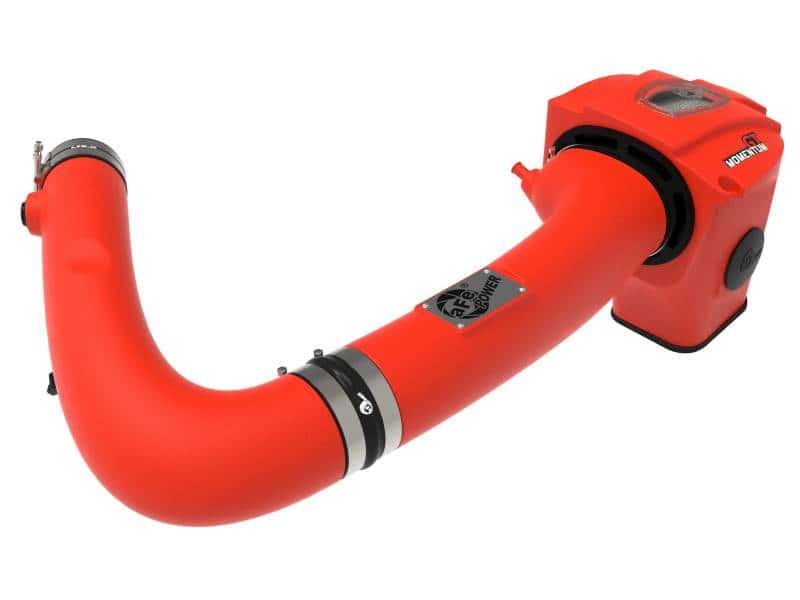 aFe — aFe Momentum GT Dry S Stage-2 Intake System 11-15 Dodge Challenger/Charger V6-3.6L (Red)
Momentum GT Intake - view 3