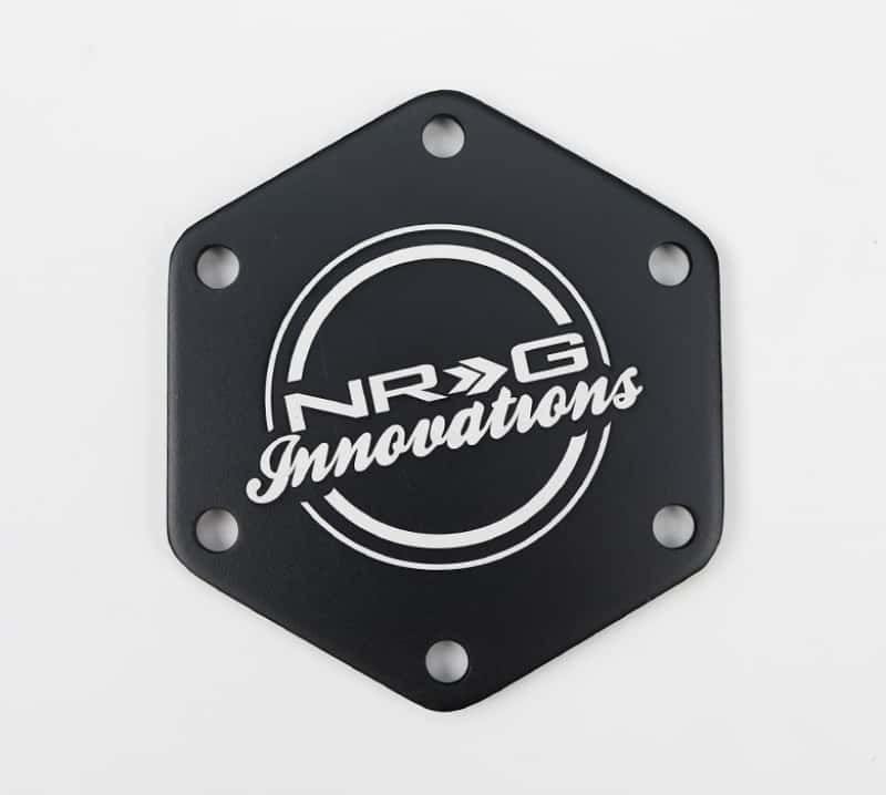 NRG — NRG Carbon Fiber Horn Delete Button Circular Logo Front/ Back - view 2