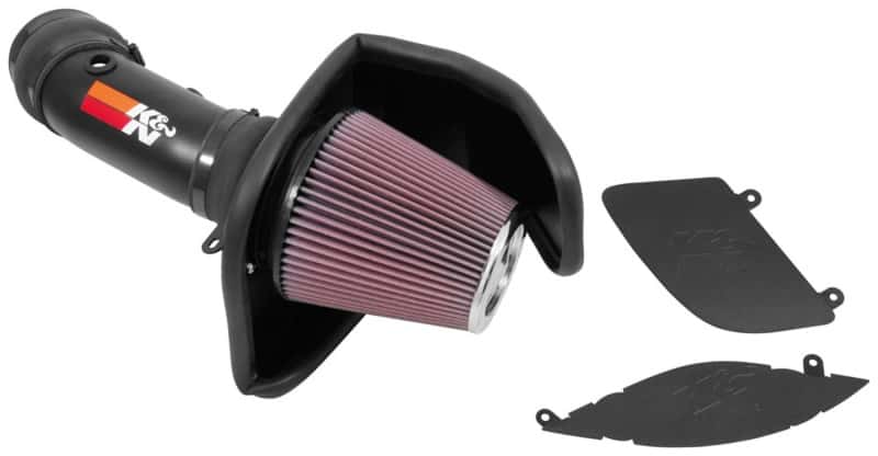 K&N Engineering — K&N 2017 Dodge Challenger Hellcat SC V8-6.2L F/l Typhoon Air Intake
Performance Air Inta
Air Intake System - view 1