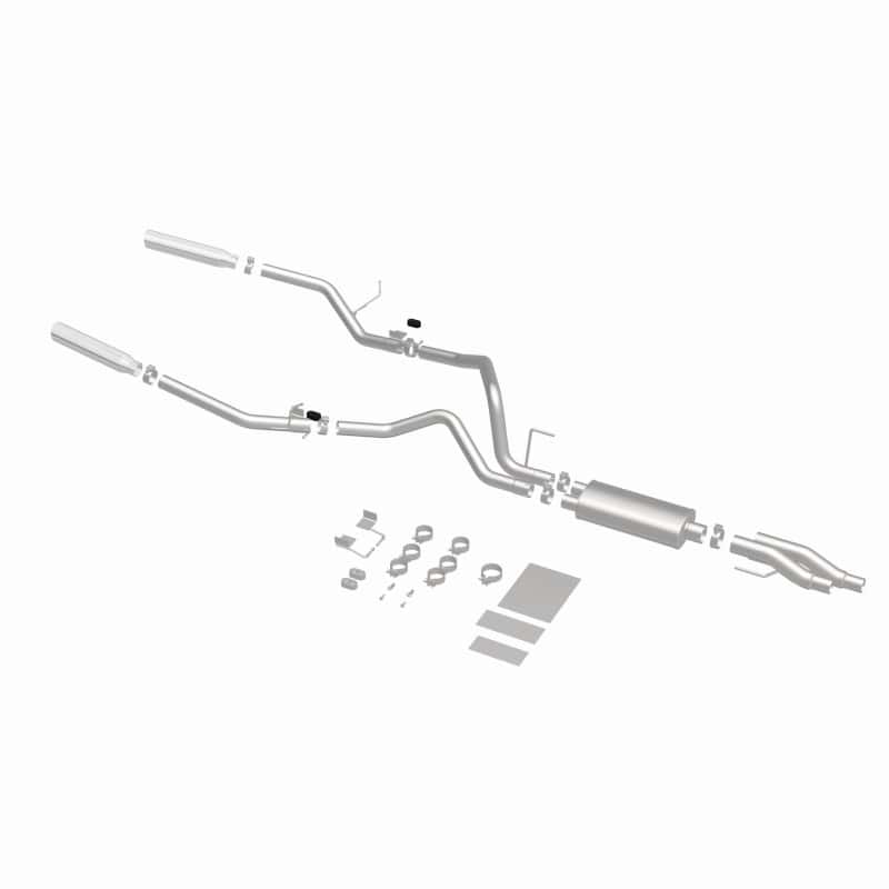 Magnaflow — MagnaFlow 11 Ford F-150 3.7L/5.0L/6.2L SS Catback Exhaust Dual Split Rear Exit w/ 3.5in SS Tips
Cat-Back - view 8