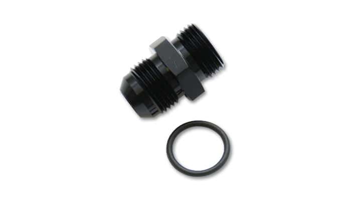 Vibrant — Vibrant -6AN Flare to AN Straight Cut Thread (7/8-14) with O-Ring Adapter Fitting
6MFlare-10MStrCutAdp
-6AN-10ORBMaleStrAdp
AN Fitting - view 4
