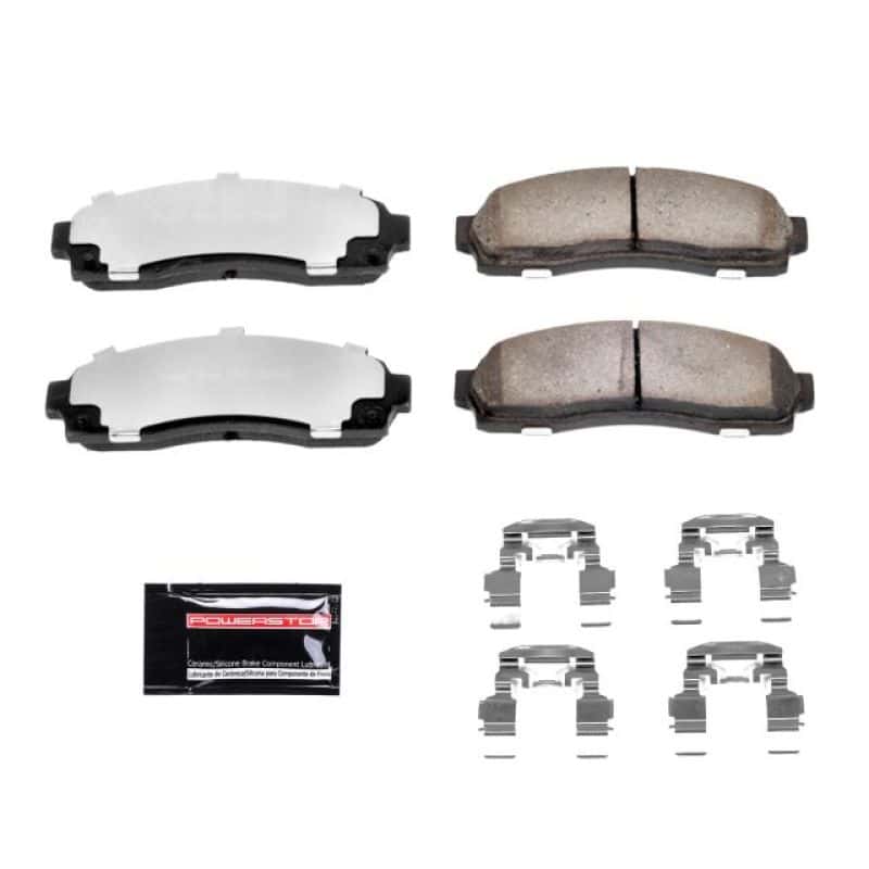 PowerStop — Power Stop 05-06 Chevrolet Equinox Front Z36 Truck & Tow Brake Pads w/Hardware
Z36 Brake Pads - view 1