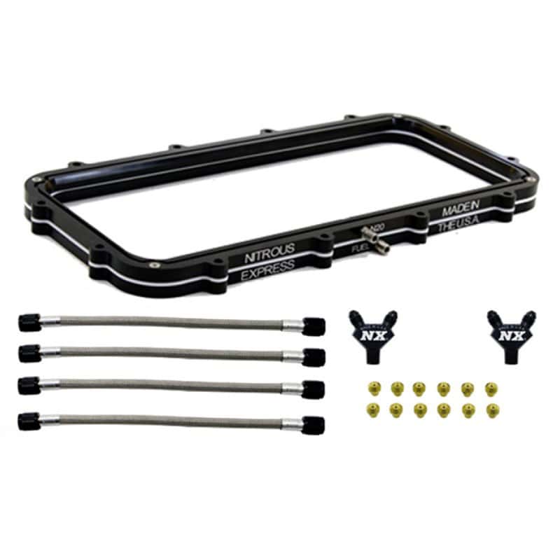 Nitrous Express — Nitrous Express Holley High Ram Plenum Nitrous Plate Conversion
Injector Plate
N2OPlate - view 3