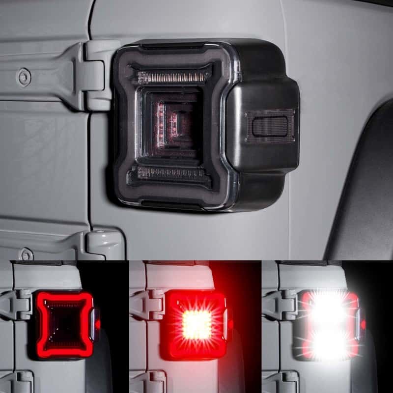 XKGLOW — XK Glow Jeep JL LED Taillight w/ Smoked Lens - view 2