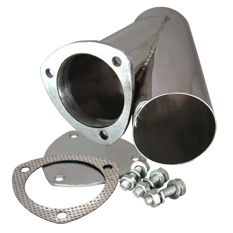 QTP — QTP 3.5in Weld-On QTEC Exhaust Cutout Y-Pipe - view 4