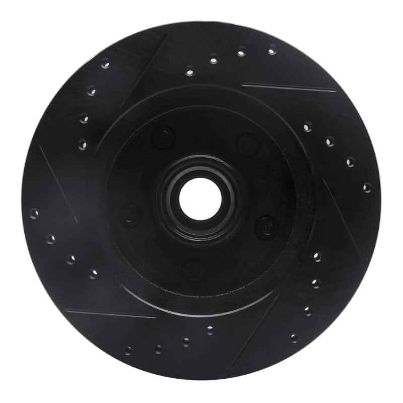 R1 Concepts — R1 67-74 Buick GS Front Right Drilled & Slotted Black Brake Rotor
R1 Brake Rotor Drill - view 5