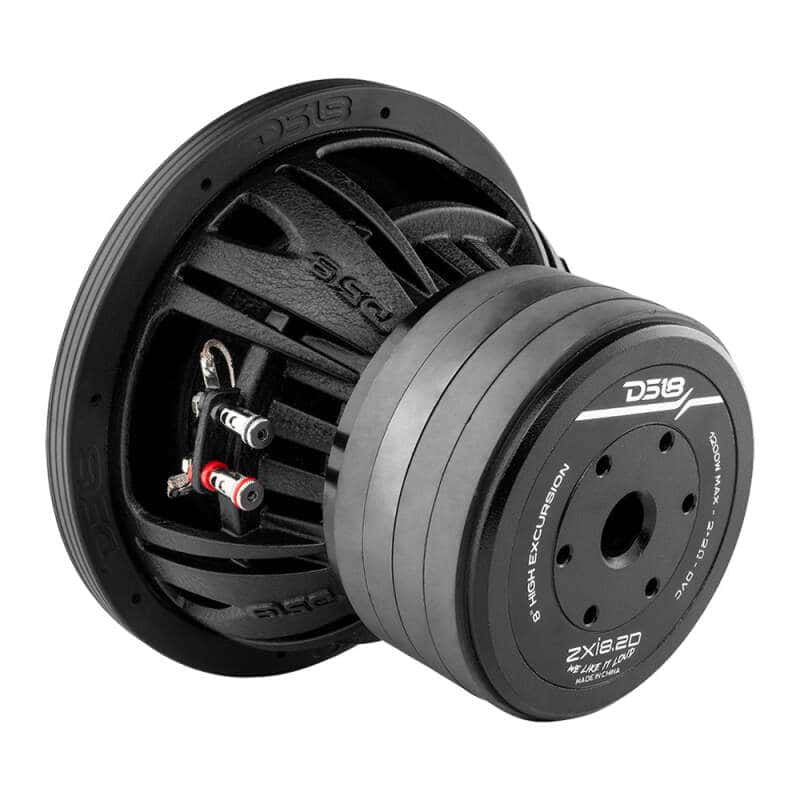 DS18 — DS18 8in 600 Watts RMS 2 ohm DVC High Excursion Subwoofer - view 2