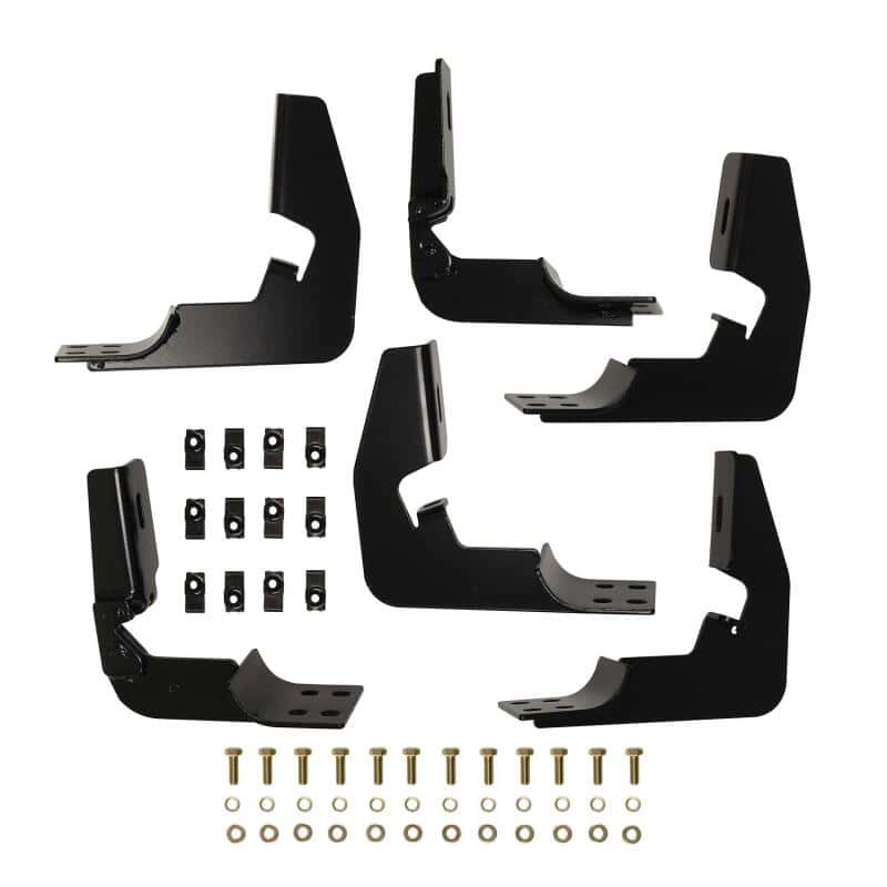 Westin — Westin 2014-2018 Chevy Silverado 1500 Dbl/Crew Cab Premier Oval Nerf Step Bar Mount Kit - Black
Nerf/StepBarMntKt - view 2
