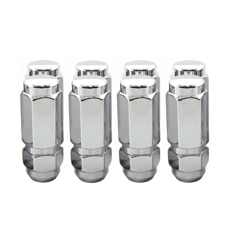 McGard — McGard Hex Lug Nut (Cone Seat / Duplex) 1/2-20 / 7/8 Hex / 2.5in. Length (8-Pack) - Chrome - view 1