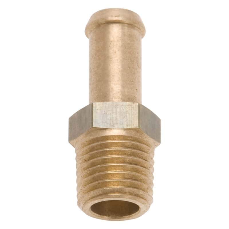 Edelbrock — Edelbrock Fitting 1/4-18 NPT X 3/8In Single Barb Brass
CARB COMPONENTS - view 1