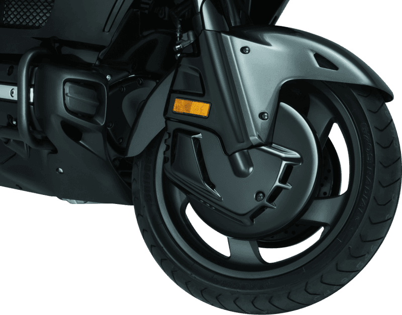 Kuryakyn — Kuryakyn Brake Rotor Cover Honda 01-17 GL1800 Gloss Black - view 2
