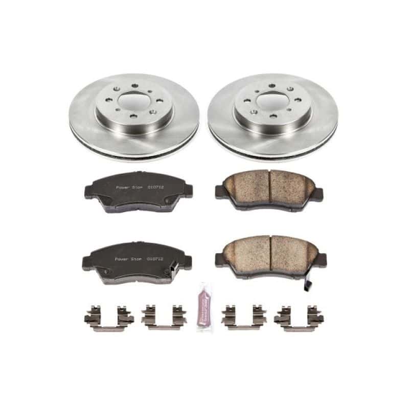 PowerStop — Power Stop 93-95 Honda Civic Front Autospecialty Brake Kit - view 1