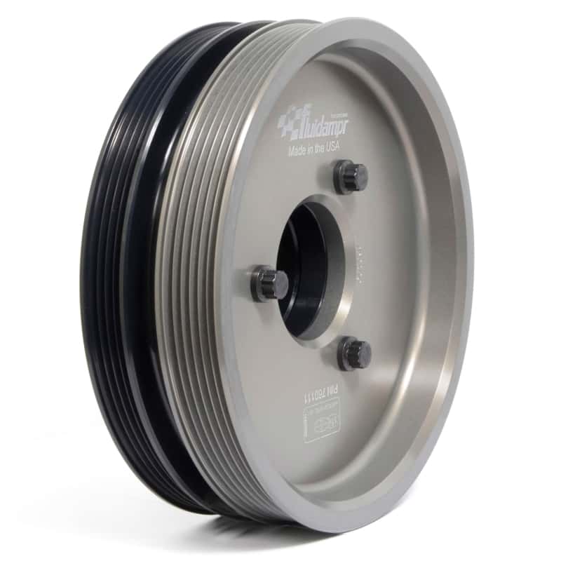 Fluidampr — Fluidampr Chevy LS3/L99/Camaro w/ Stock Pulley Steel Internally Balanced Damper
Harmonic Balancer - view 1