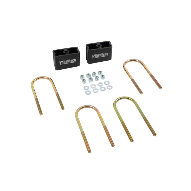 Belltech — Belltech LOWERING BLOCK KIT 3inch WITH 2 DEGREE ANGLE
LOWERING BLOCK KIT - view 5