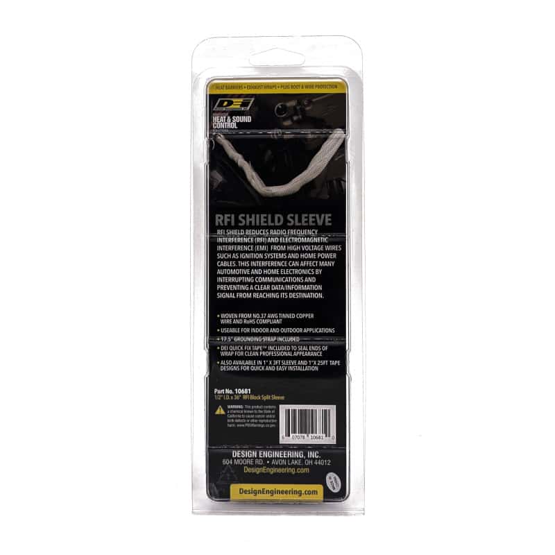 DEI — DEI RFI Shield Split Sleeve - 1/2in x 3ft
RF Split Sleeve 1/2" - view 4