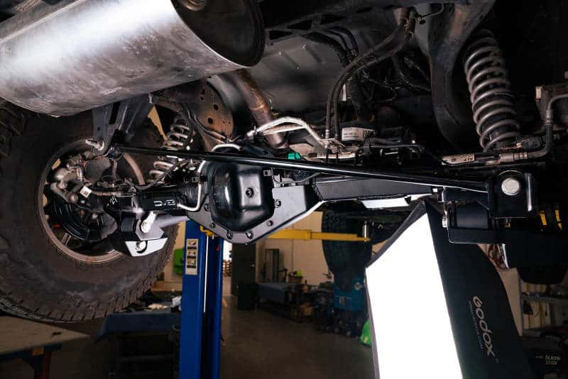 DV8 Offroad — DV8 Offroad 2021-2022 Ford Bronco Rear Shock Guard Skid Plates - view 2