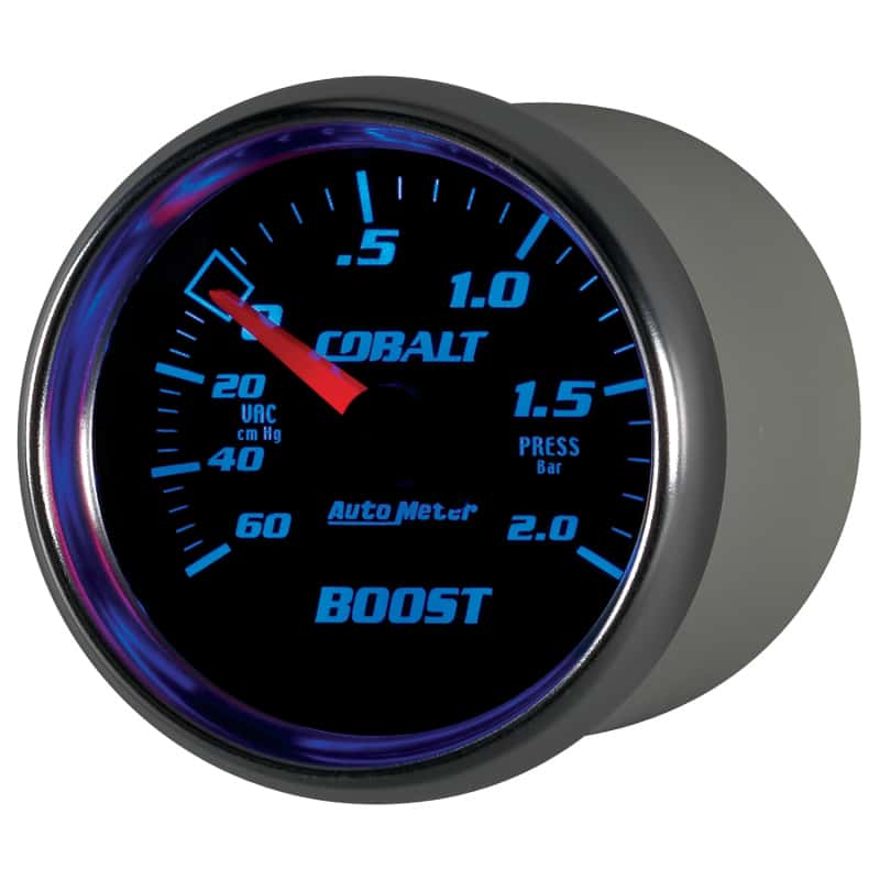 AutoMeter — Autometer Cobalt 52mm 2 BAR Mechanical Boost Gauge
GA 2" BST 2 BAR M CB - view 10
