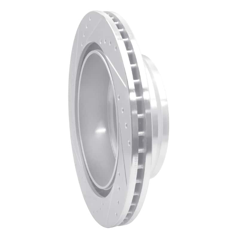 R1 Concepts — R1 16-24 Nissan Titan XD Rear Right Drilled & Slotted Silver Brake Rotor
R1 Brake Rotor Drill - view 4