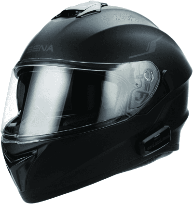 Sena Technologies — Sena Technologies Outforce Full Face Bluetooth Helmet Matte Black - 2XL - view 1