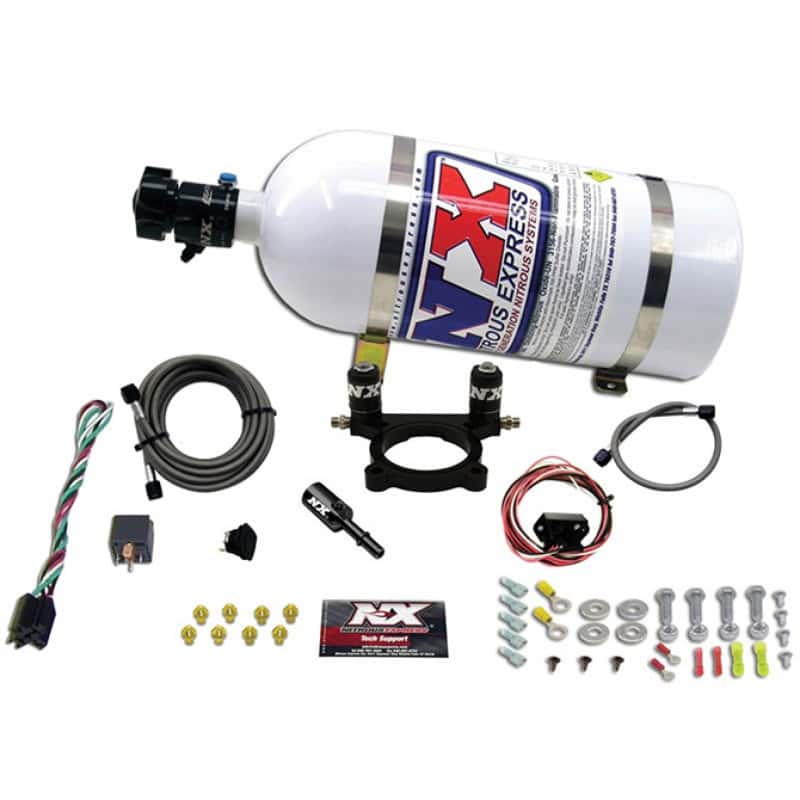 Nitrous Express — Nitrous Express 2013+ Subaru BRZ Nitrous Plate Kit (35-100HP) w/10lb Bottle
Injection System Kit
N2OSys - view 2