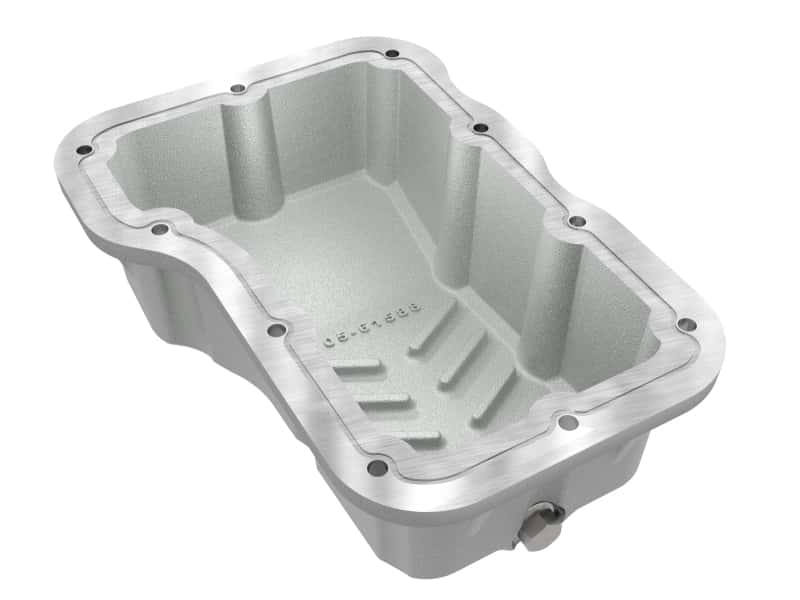 aFe — aFe POWER Transmission Pan Jeep Wrangler (JL) 18-25 L4-2.0L- Raw
Transmission Pan - view 3