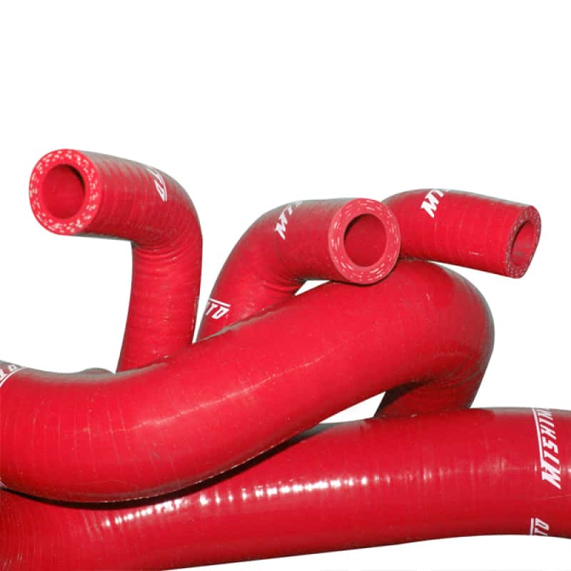 Mishimoto — Mishimoto 86-93 Ford Mustang Red Silicone Hose Kit
Coolant Hose Kit - view 2