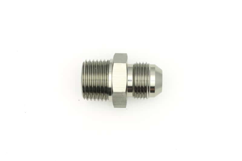 DeatschWerks — DeatschWerks 8AN Male Flare To 1/2in. Male NPT Adapter - view 3