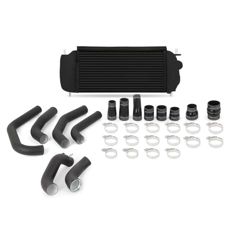 Mishimoto — Mishimoto 15-17 Ford F-150 2.7L EcoBoost Black Performance Intercooler Kit w/ Black Pipes - view 1