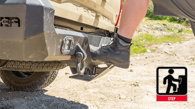 Body Armor 4x4 — Body Armor 4x4 Backbone Hitch Skid - view 3