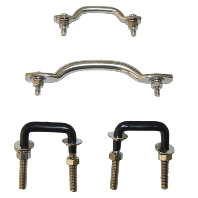 Rugged Ridge — Rugged Ridge 55-95 Jeep CJ / Jeep Wrangler Stainless Steel Windshield Tie Down Kit
OFFROAD_EXTERIOR
WnshldTieDownKt - view 3